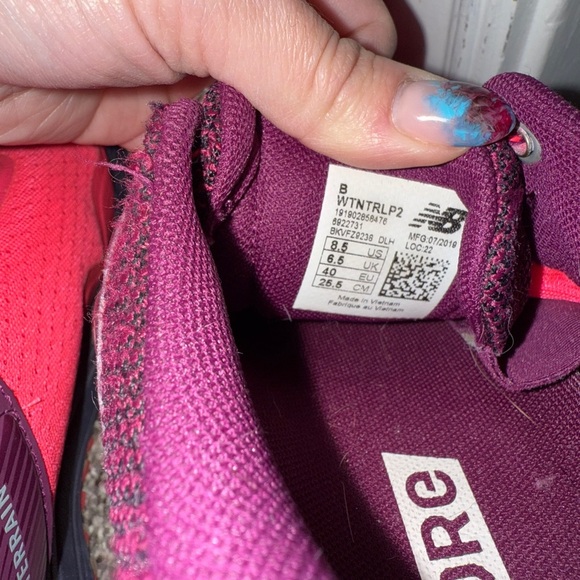 New Balance FuelCore Nitrel V1 Trail Running Shoes Womens 8 Pink All Terrain - Picture 5 of 7